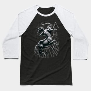 Sagittarius Archer & Fire Element Baseball T-Shirt